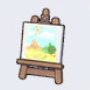 icon:画布（风景画）