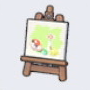 icon:画布（静物画）