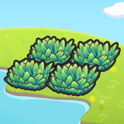 湿润草丛