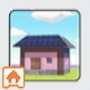粉红房屋套件